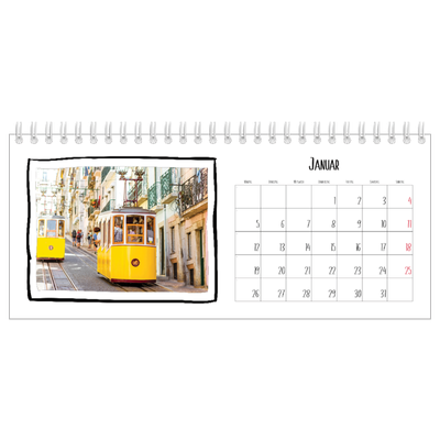 Tischkalender — Scrapbook-Schnappschüsse [Januar]