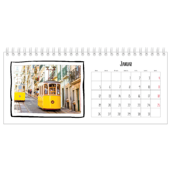 Tischkalender — Scrapbook-Schnappschüsse