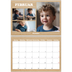 Fotokalender A4 doppelt (30 x 40 cm) — Magazinstil [Februar]