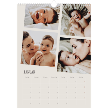 Fotokalender A3 — Momente in Bewegung