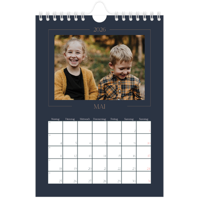 Fotokalender A5 — Preußisch Blau [deckblatt]