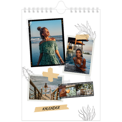 Fotokalender A5 — Scrapbook-Flair [deckblatt]