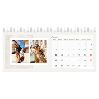 Tischkalender — Sanfte Farbtöne