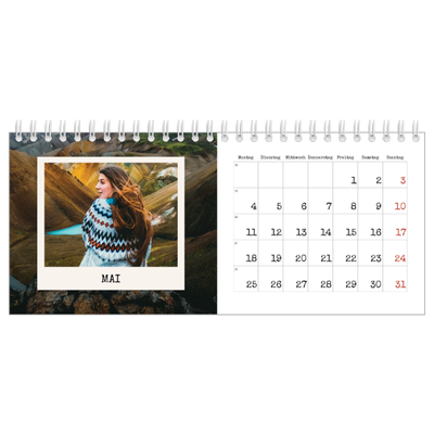 Tischkalender — Die Porträtaufnahme [deckblatt]