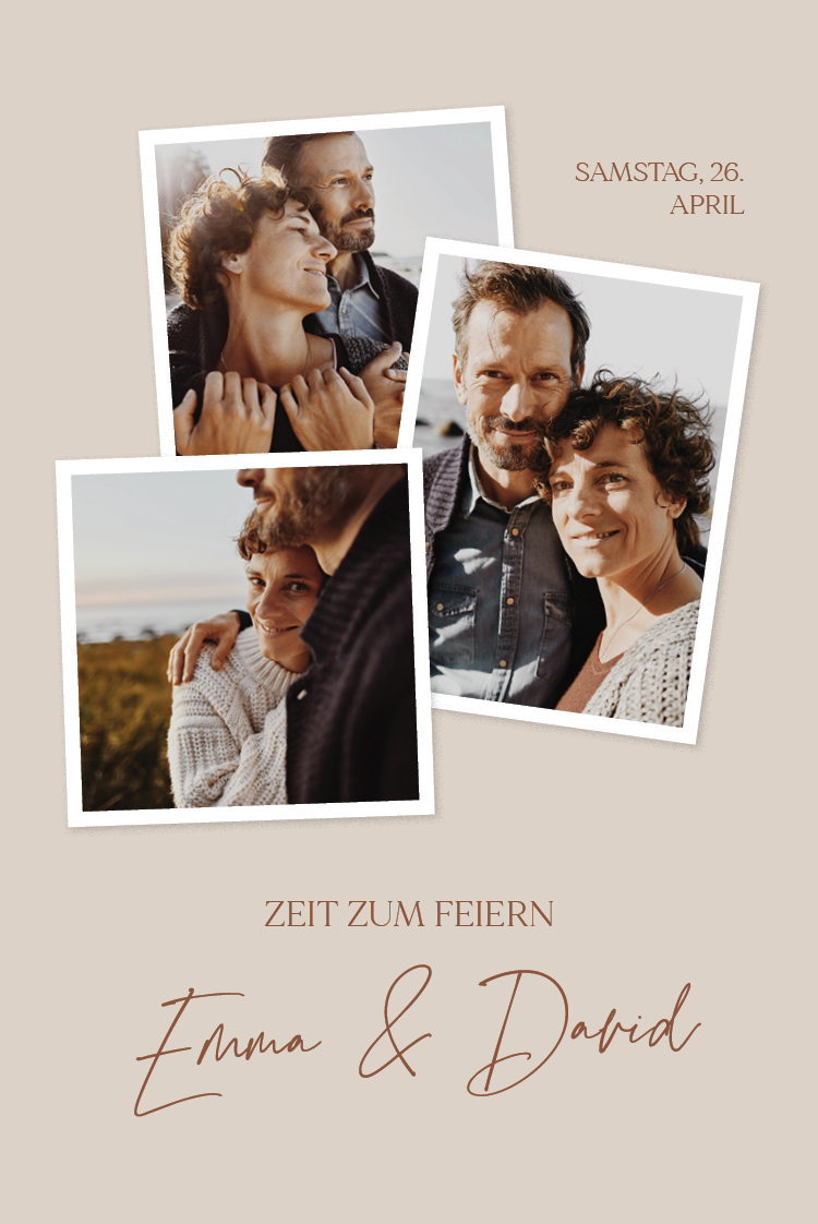 Einladungskarten — Scrapbook