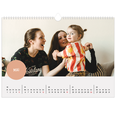 Fotokalender A3 — Fotosticker [deckblatt]