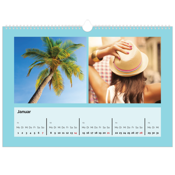 Fotokalender A3 — Ganzseitige Farbe