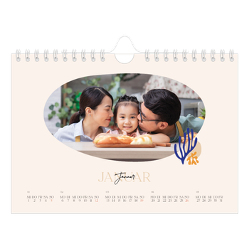 Fotokalender A5 — Verspielte Korallen