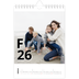 Fotokalender A5 — Große Zeichen [Februar]