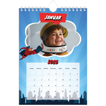 Fotokalender A5 — Comic-Buch