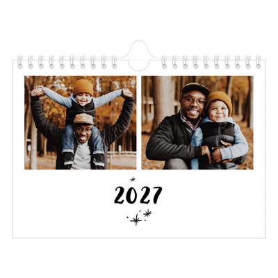 Fotokalender A5 — Handgeschrieben [deckblatt]