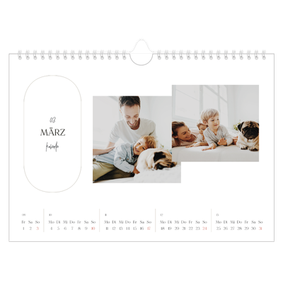 Fotokalender A4 — Große Pläne [Marsch]