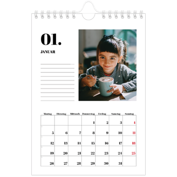 Fotokalender A5 — Serif und Momente