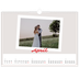 Fotokalender A3 — Karminrote Signatur [April]