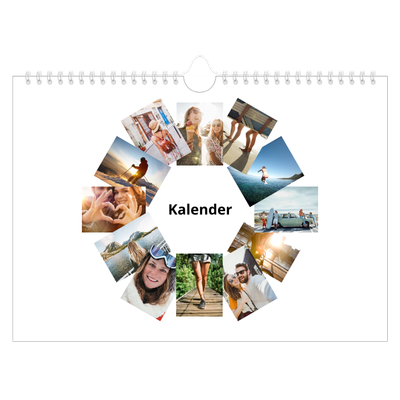Fotokalender A4 — Kollage [deckblatt]