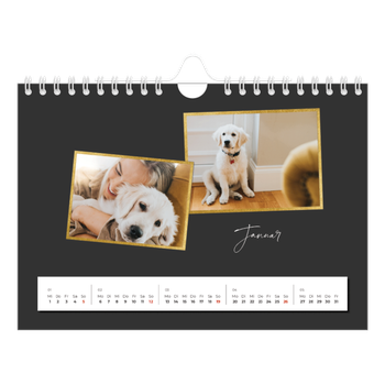 Fotokalender A5 — Mosaik aus Erinnerungen