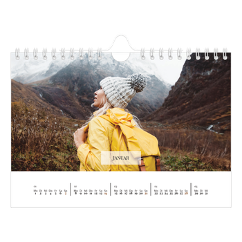 Fotokalender A5 — Klassischer Kalender