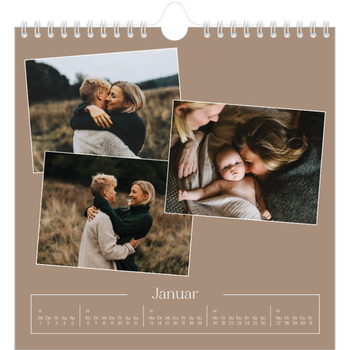 Fotokalender Quadratisch — Gebastelte Momente