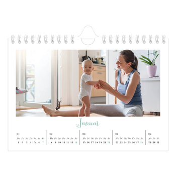 Fotokalender A5 — Hallo Welt