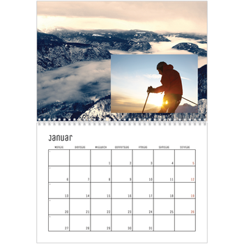 Fotokalender A4 doppelt — Mutter Natur