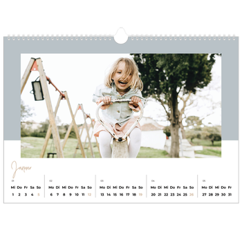 Fotokalender A3 — Erdige Töne