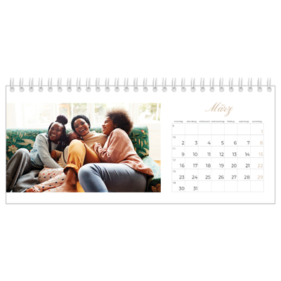 Tischkalender — Eleganter Kalender [Marsch]