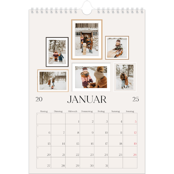 Fotokalender A4 — Fotowand
