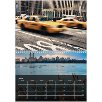 Fotokalender A4 doppelt — Komplimente