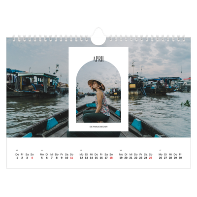 Fotokalender A4 — Der offene Bogen [April]