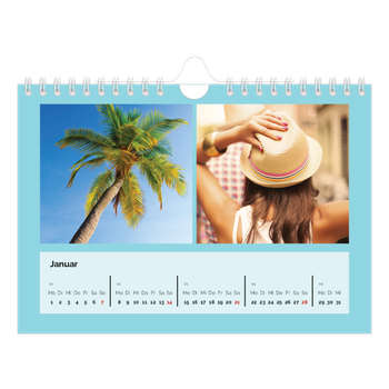 Fotokalender A5 — Ganzseitige Farbe