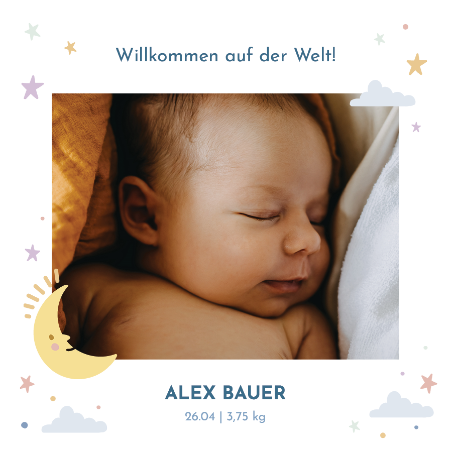 Einladungskarten — Kuschelige Träume