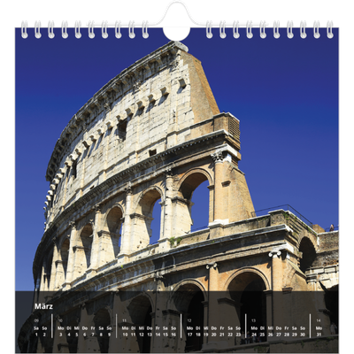 Jahreskalender Quadratisch — Komplimente [Marsch]