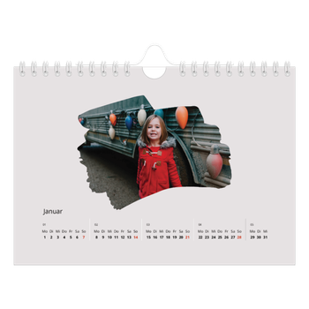 Fotokalender A5 — Pinselstriche
