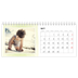Tischkalender — Wasserfarben Hintergründe [April]