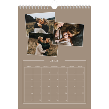 Fotokalender A4 — Gebastelte Momente