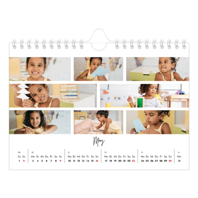 Fotokalender A5 — Fotoarrangement [Marsch]