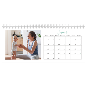 Tischkalender — Hallo Welt