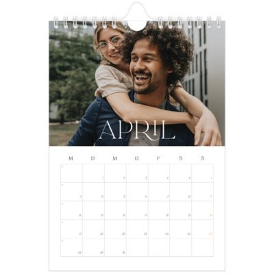 Fotokalender A5 — Überlebensgroß [April]