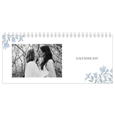 Tischkalender — Elegante Blumen [deckblatt]