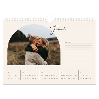 Fotokalender A4 — Erinnerungsbogen