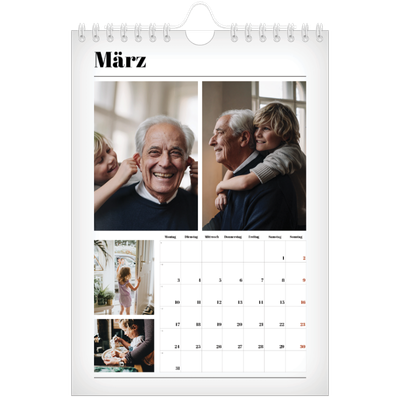 Fotokalender A5 — Zeitschriften-Stil [Marsch]