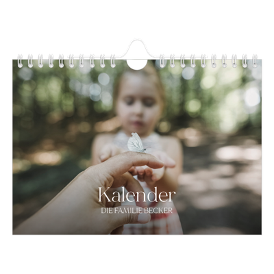 Fotokalender A5 — Zwölf große Monate [deckblatt]
