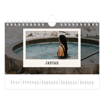Fotokalender A5 — Die Porträtaufnahme