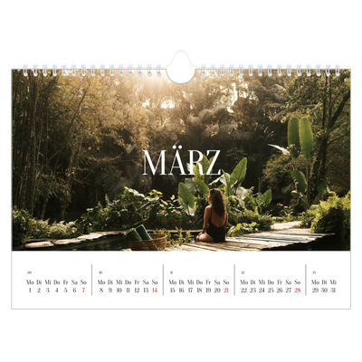 Fotokalender A4 — Endloses Entfliehen [Marsch]