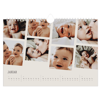 Fotokalender A4 — Momente in Bewegung