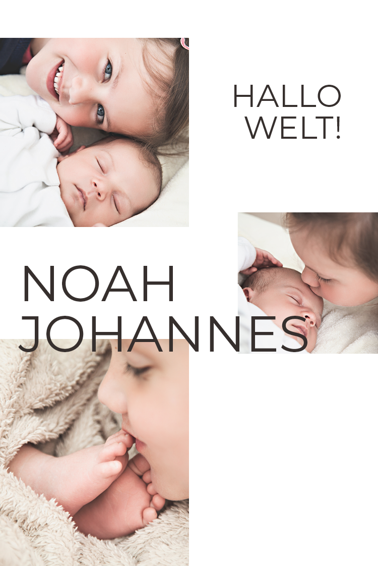 Einladungskarten — Perfektes Trio