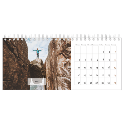 Tischkalender — Klassischer Kalender [deckblatt]