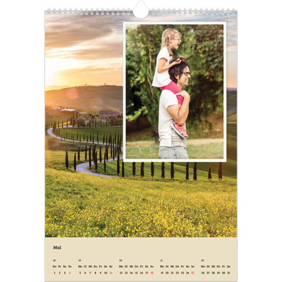 A3 Jahreskalender — Vier Jahreszeiten [deckblatt]