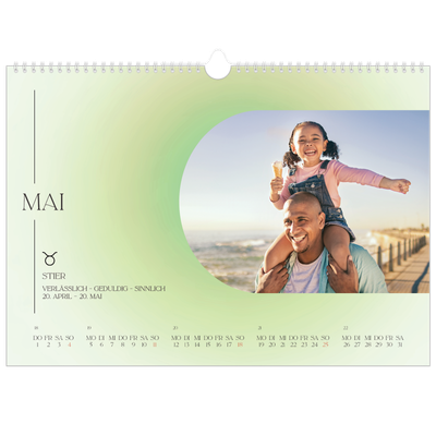 Fotokalender A3 — Astrologie Farbverlauf [deckblatt]
