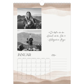 Fotokalender A3 — Positive Zitate